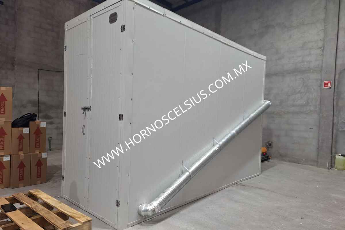 Horno blanco para tarimas