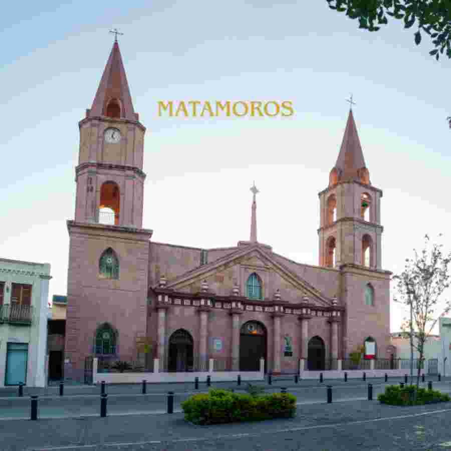 Mapa de Matamoros, Tamaulipas