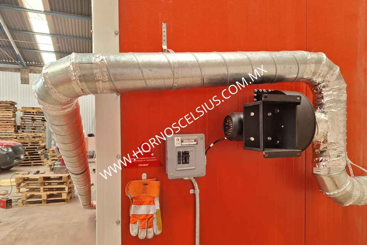 Motor de horno para tarimas